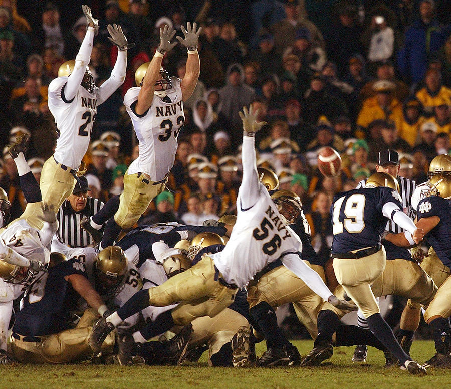 Notre Dame versus Navy Photograph by Mountain Dreams