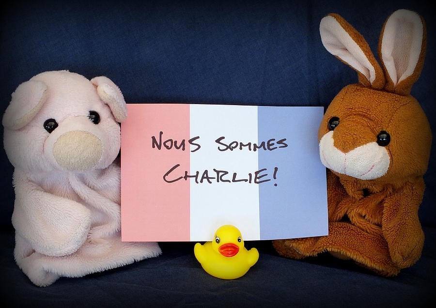 Nous Sommes Charlie Photograph by Piggy           