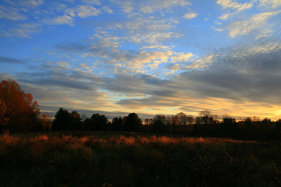 Sunset Photograph - November Skies  by Neal Eslinger