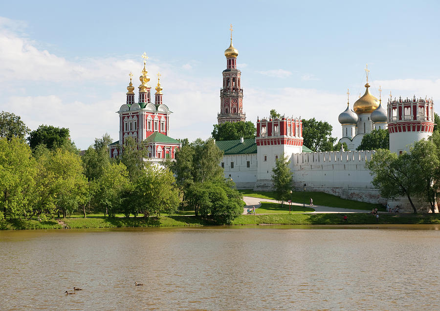 Novodevichy monastery Photograph by Gouzel -