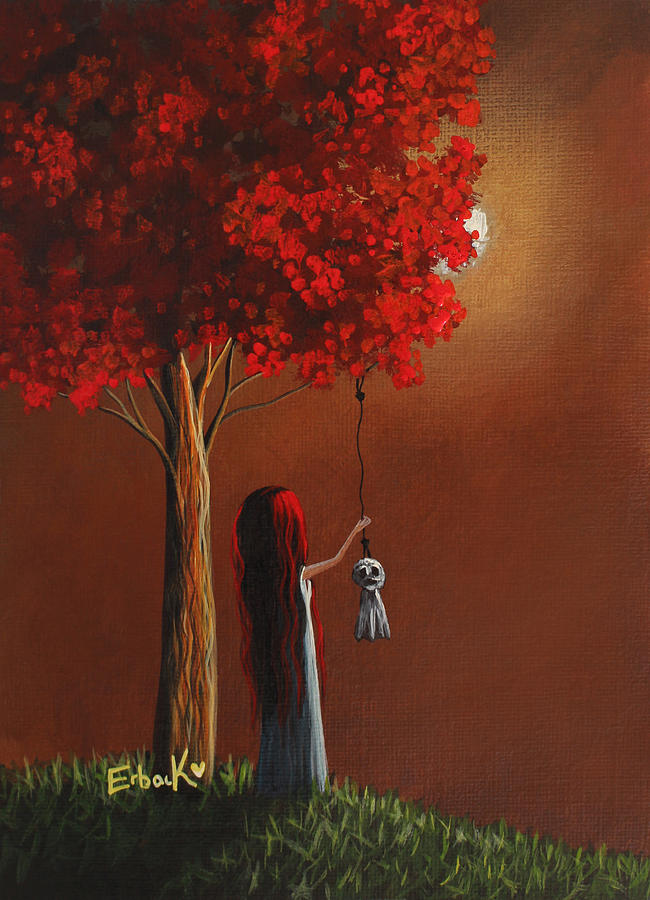 Now She Wont Be Alone 3 Original Artwork Painting by Moonlight Art Parlour