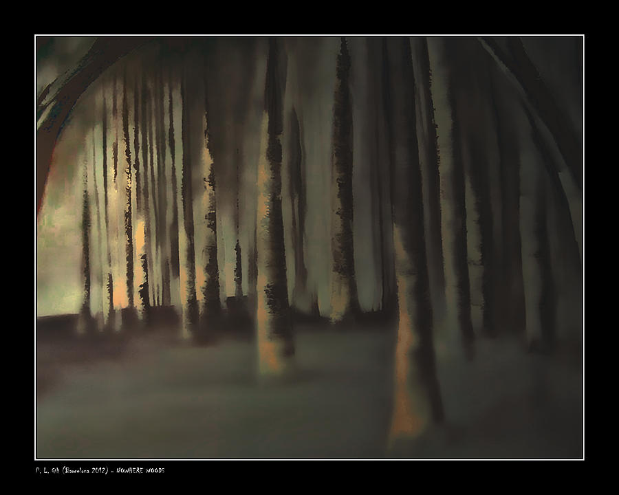 Nowhere Woods Digital Art by Pedro L Gili