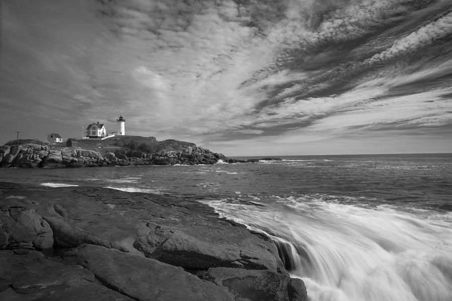 Nubble Light Photograph By Denis Therien - Fine Art America