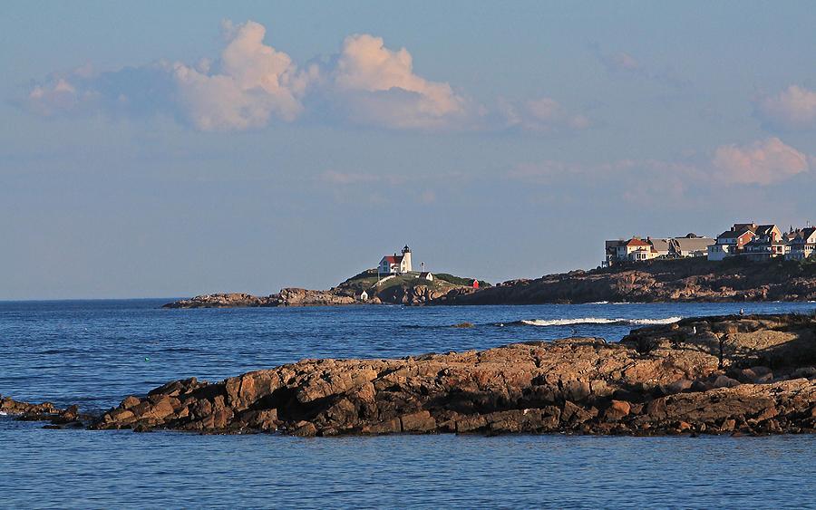 Nubble Lighthouse Cape Neddick Maine Photograph by Michael Saunders