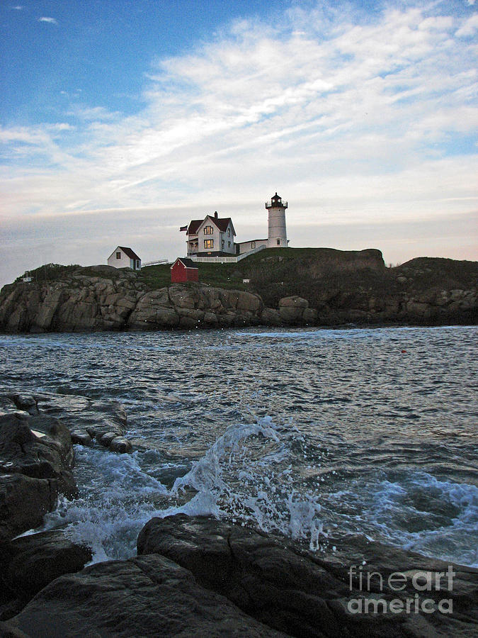 Nubble Light portrait by Scott D Welch Nubble Light portrait by Scott D Welch
