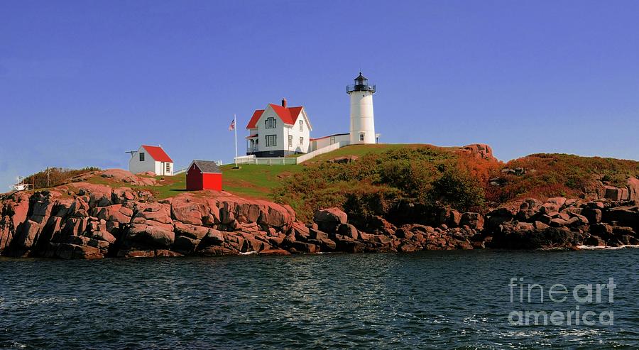 Nubble Lighthouse-cape Neddick Photograph