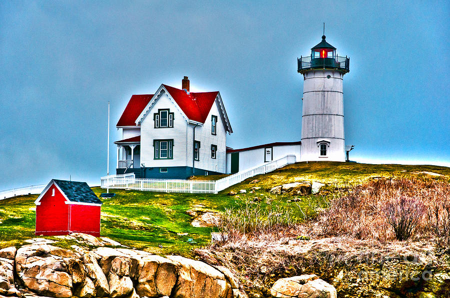 Nubble Lighthouse Cape Neddick Maine 2 Photograph by Glenn Gordon
