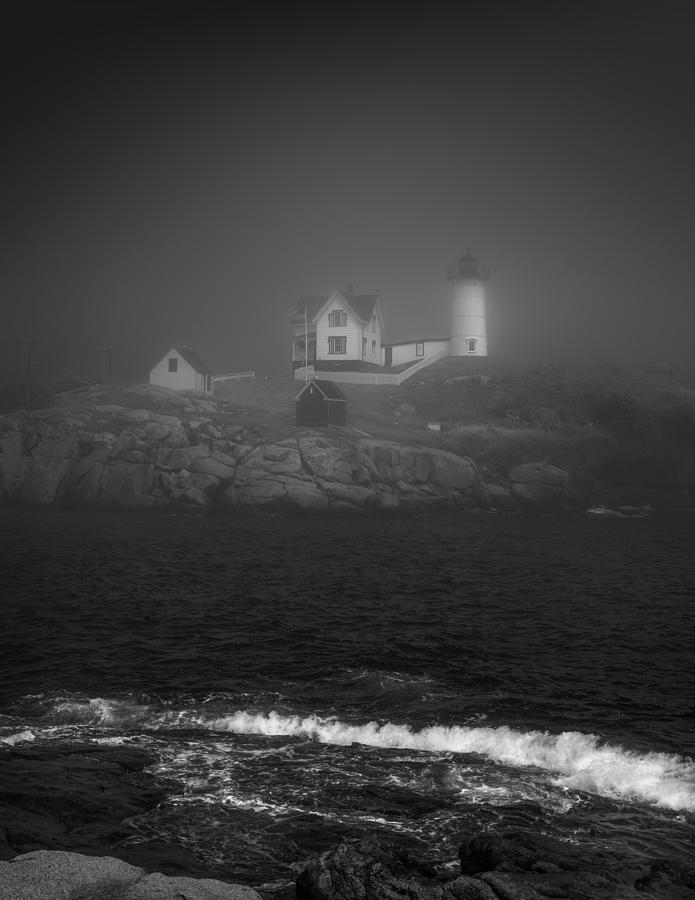 Nubble Lighthouse Photograph by Joseph Smith