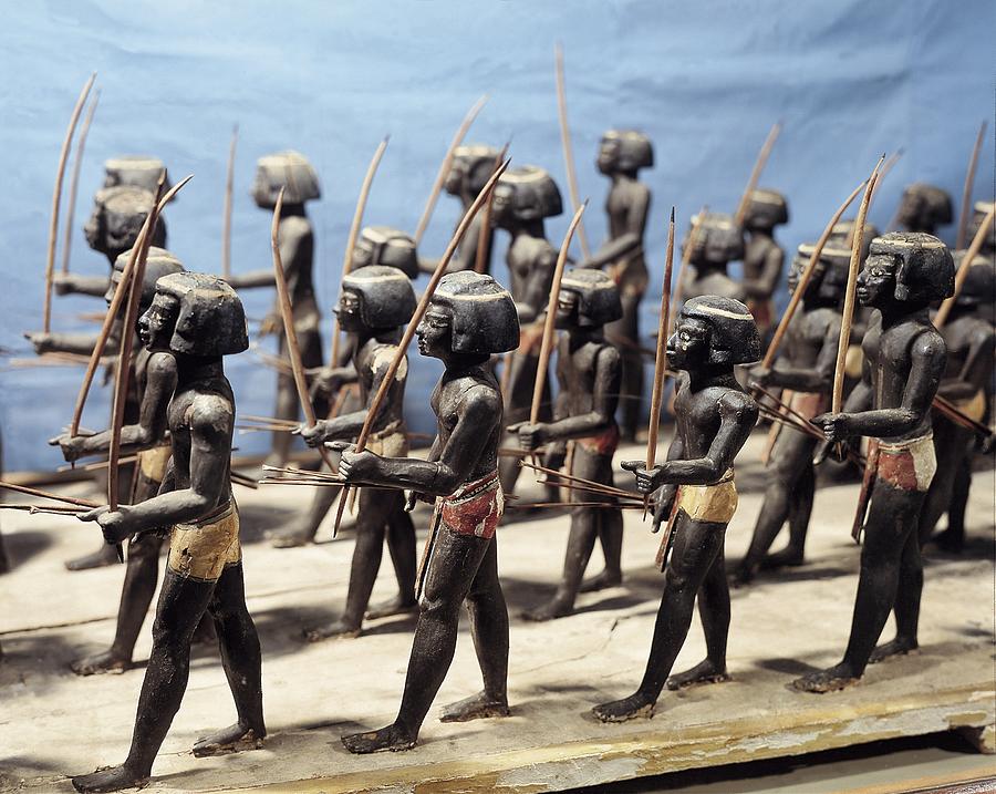 Nubian Archers. 2040 -1991 Bc. This Photograph by Everett - Fine Art ...