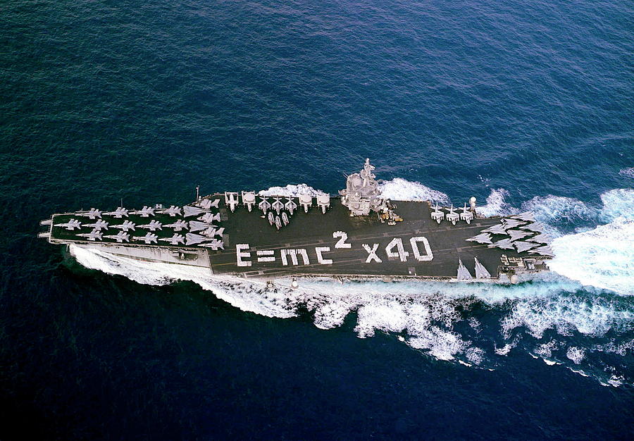 Nuclear Power Anniversary Photograph by Us Navy/science Photo Library