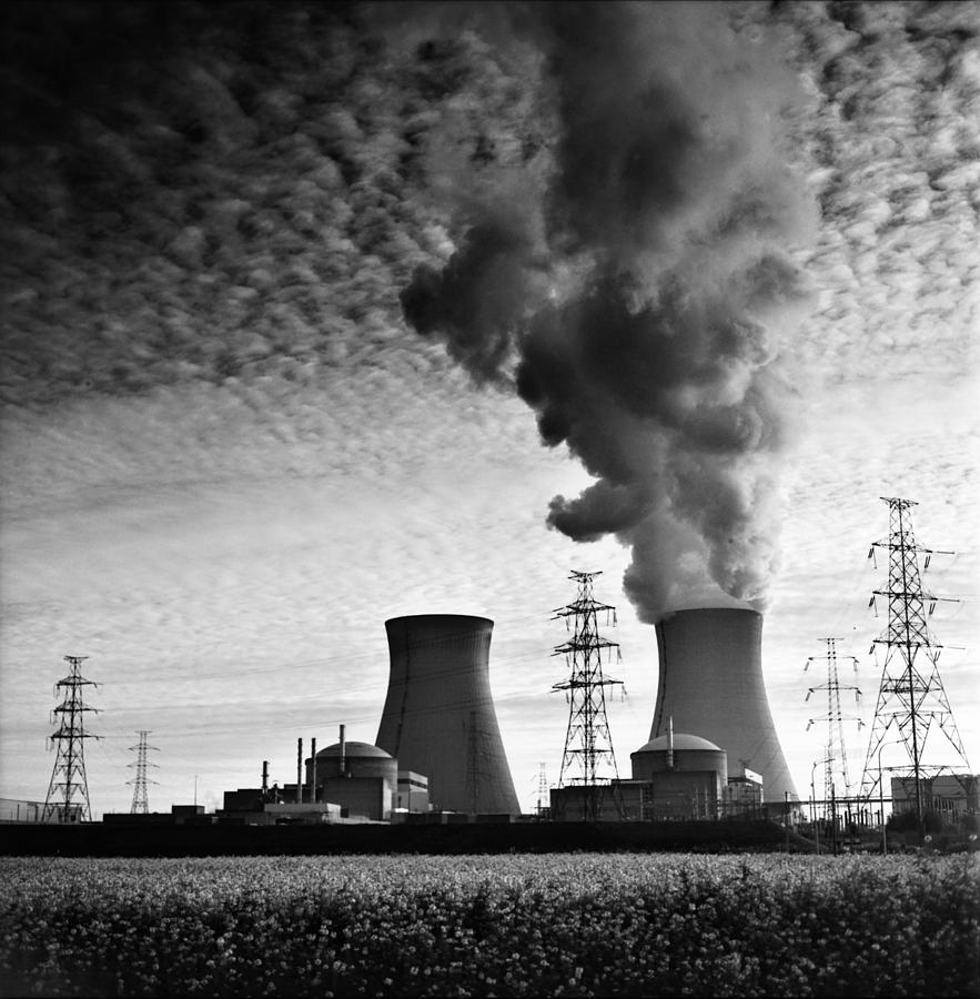 Architecture Photograph - Nuclear Power Plant by Dirk Ercken