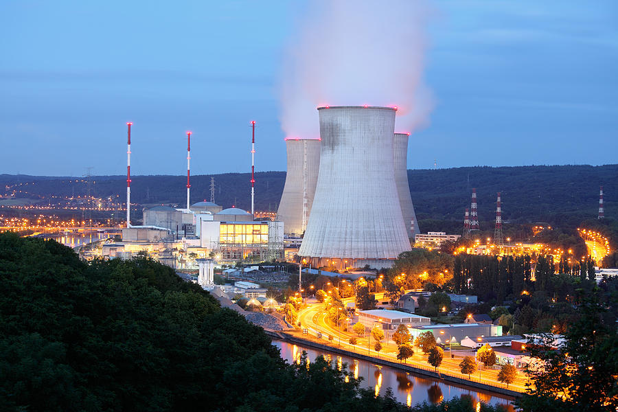 Nuclear power plant Photograph by ThomasSaupe
