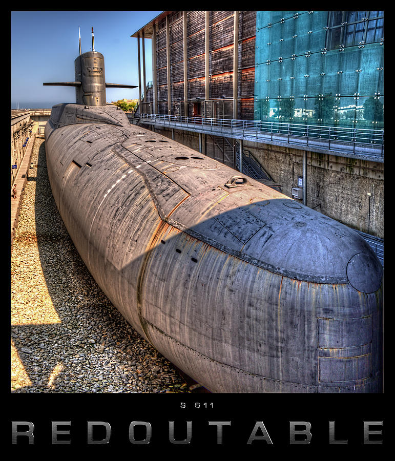 Nuclear Submarine Framed Photograph by Weston Westmoreland