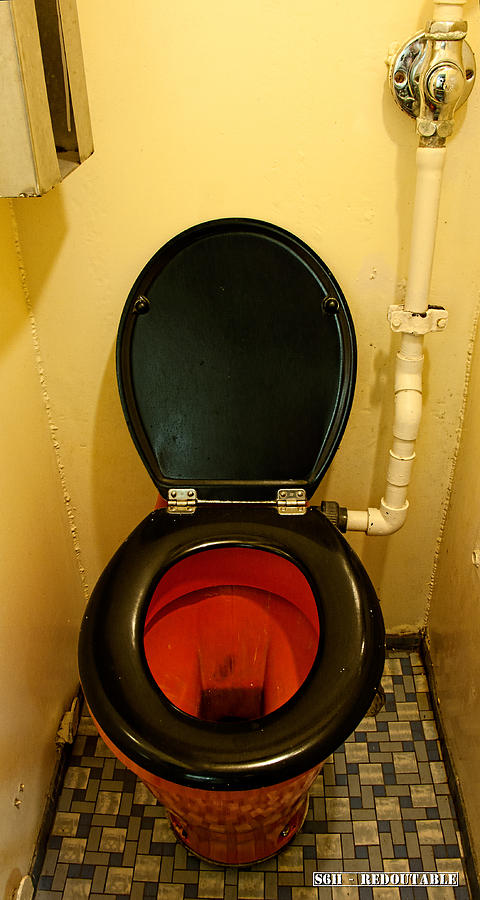 Nuclear Submarine Toilette Photograph by Weston Westmoreland