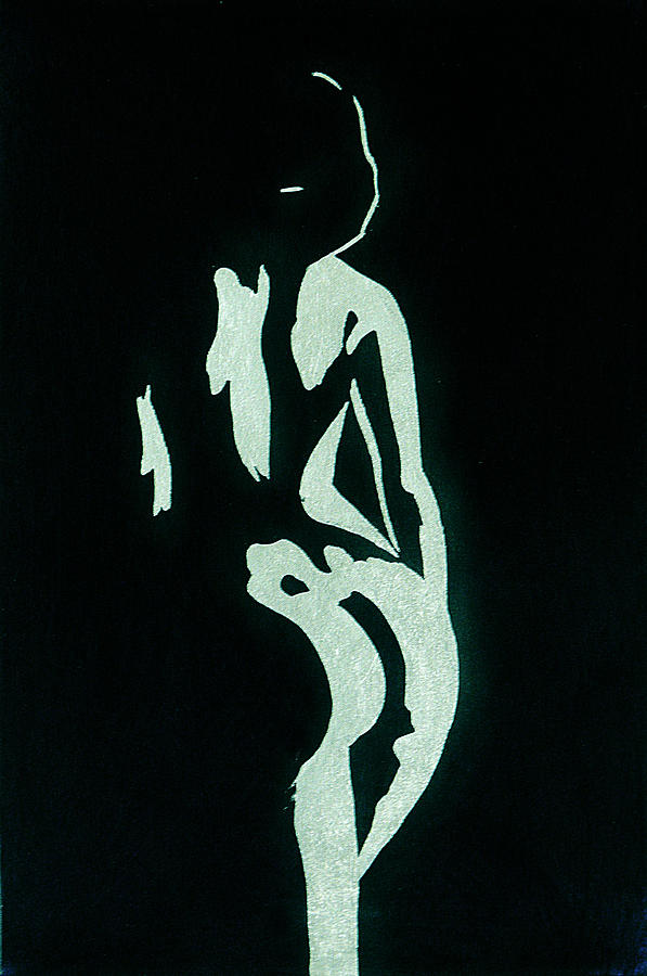 Nude Painting - Nud IIi by Nelu Gradeanu