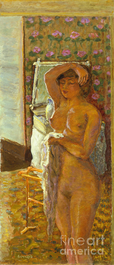 Nude Photograph - Nude Against The Light by Bonnard