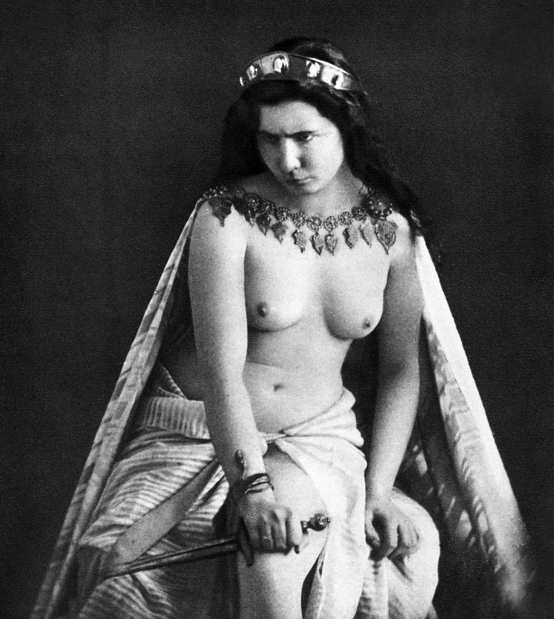 Nude As Ancient Ruler Photograph by Granger