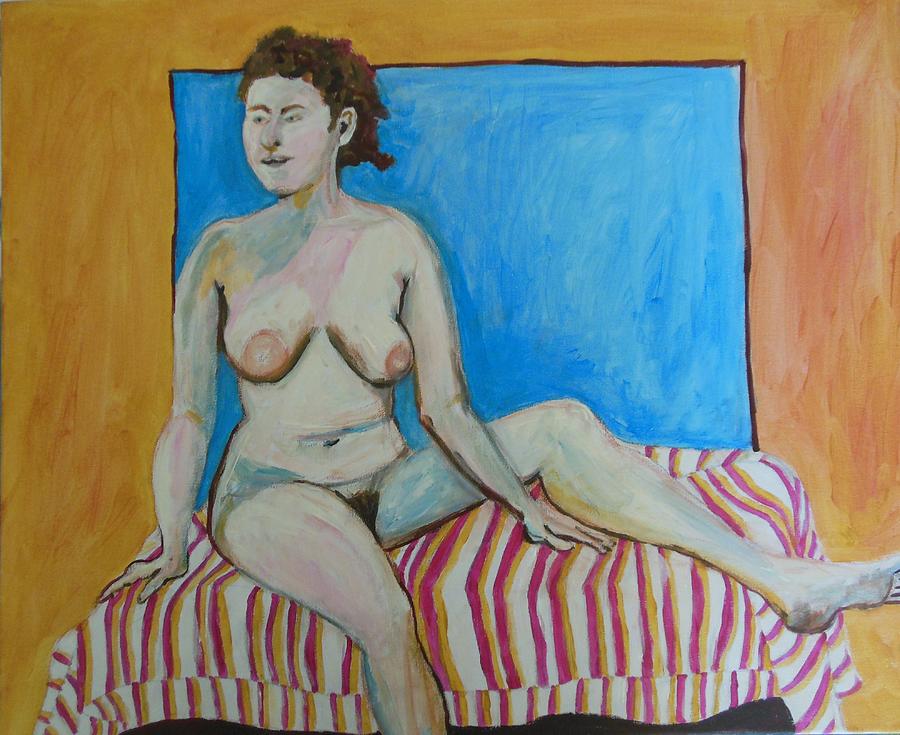 Nude Celebration Painting by Esther Newman-Cohen