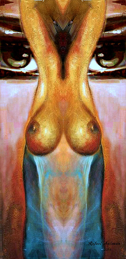 Nude Colorado Series Digital Art by Rafael Salazar