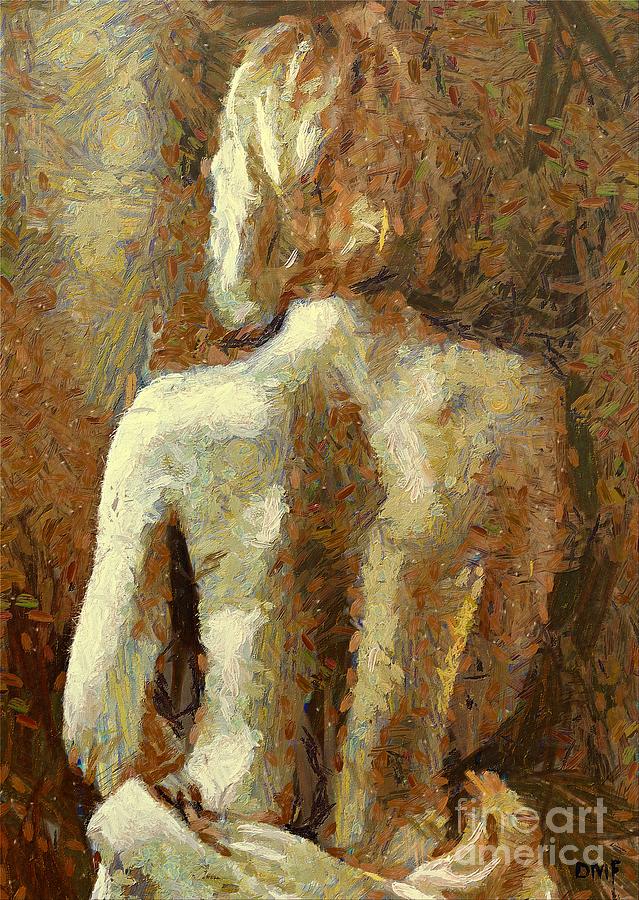 Impressionism Painting - Nude by Dragica  Micki Fortuna