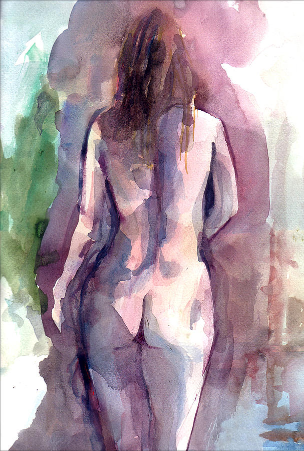 Nude Painting by Faruk Koksal