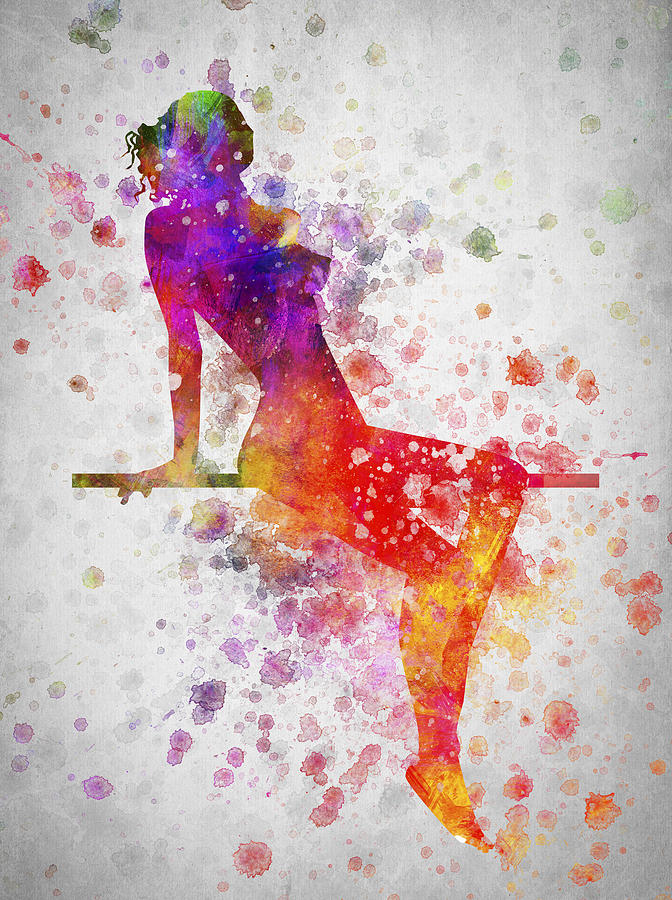 Nude In Color 03 Digital Art