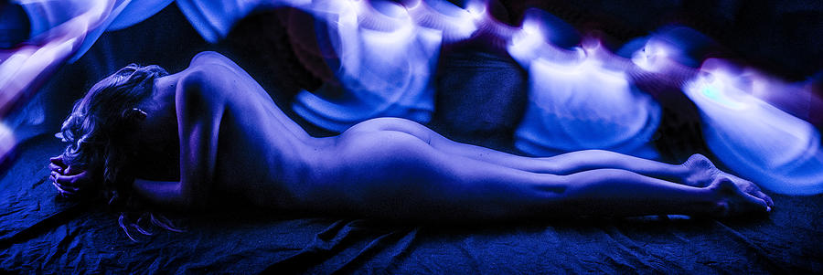 Nude Light Painting 2 Photograph