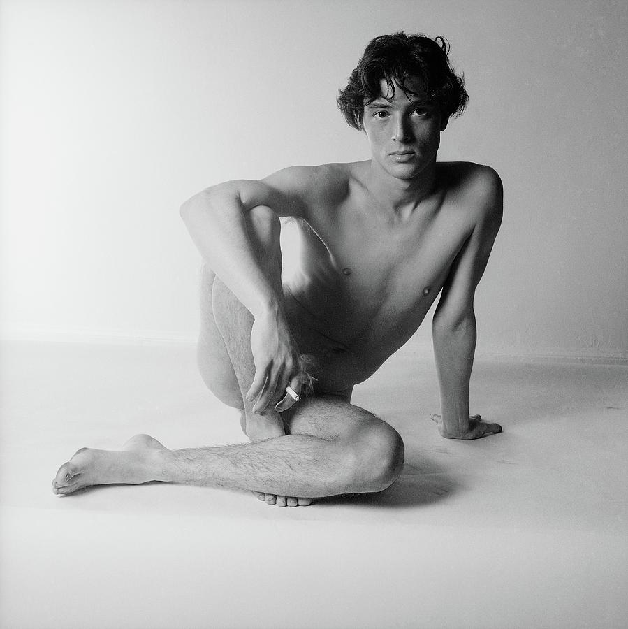 Nude Man Sitting By Horst P Horst
