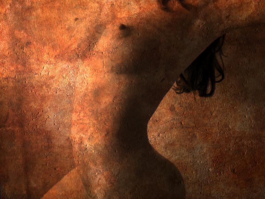 Nude Painting Digital Art by Louis Ferreira