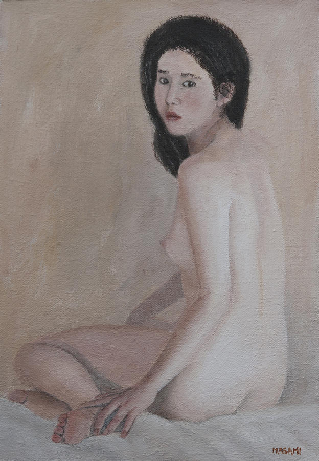 Nude Stduy Painting by Masami Iida