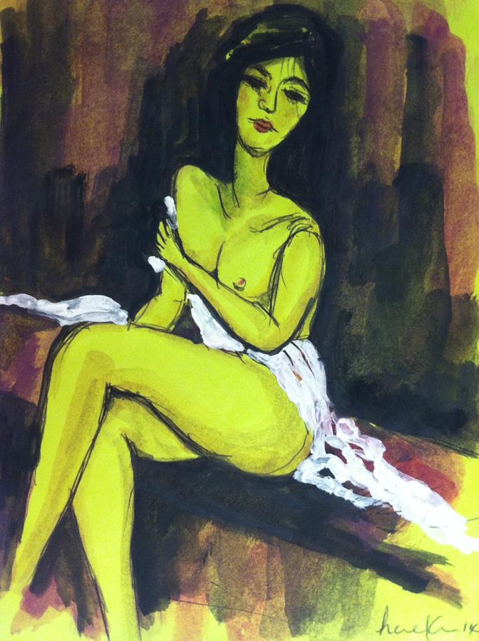 Nude study Painting by Hae Kim