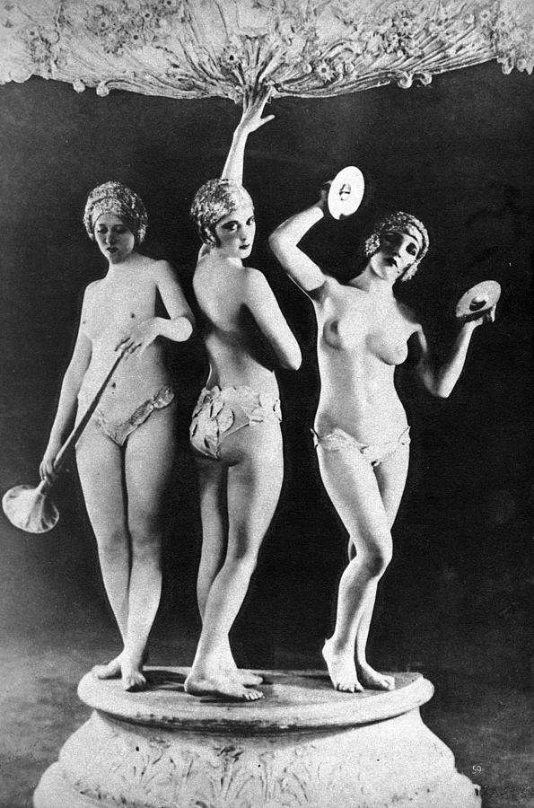 Nude Trio, 1920s. 
