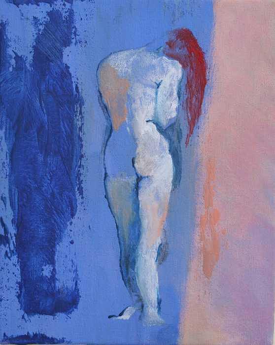 Nude Painting - Nude  by Victoria Sheridan