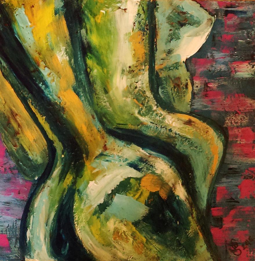 Nudey Painting by Stacy Street - Fine Art America