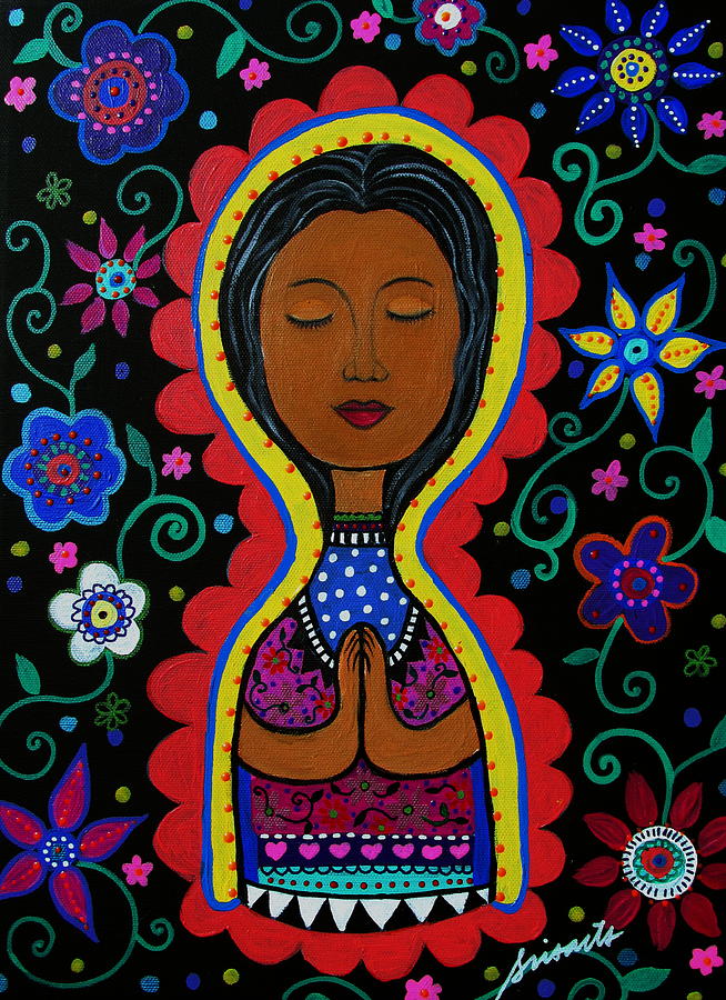 Nuestra Senora De Guadalupe Painting by Pristine Cartera Turkus