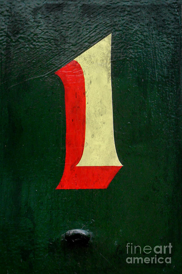 Number One Red and Green Photograph by Valerie Reeves