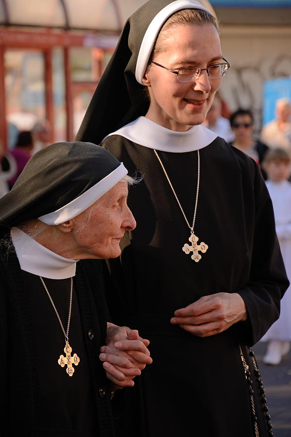 Nuns Photograph by Madzia71