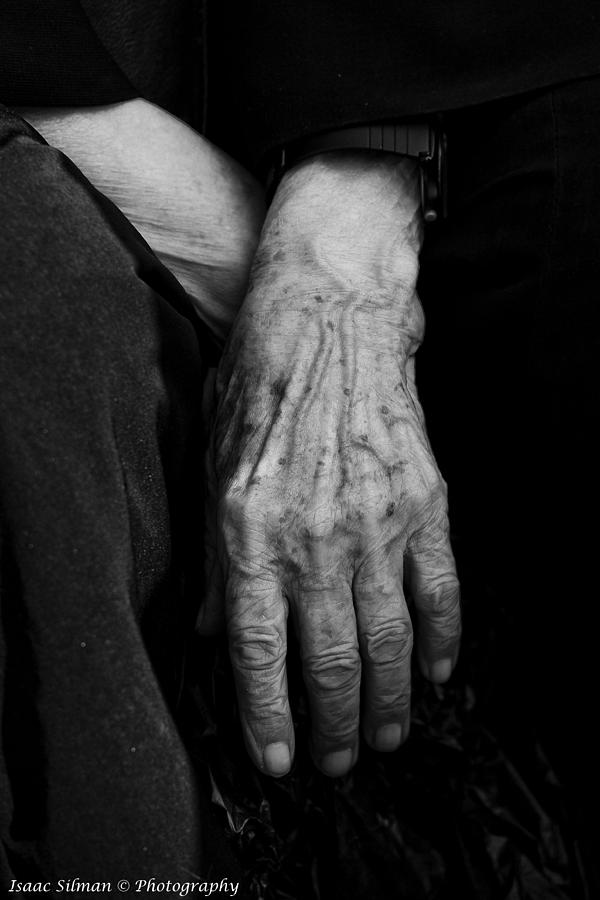 John The Baptist Photograph - nuns Old hands by Isaac Silman