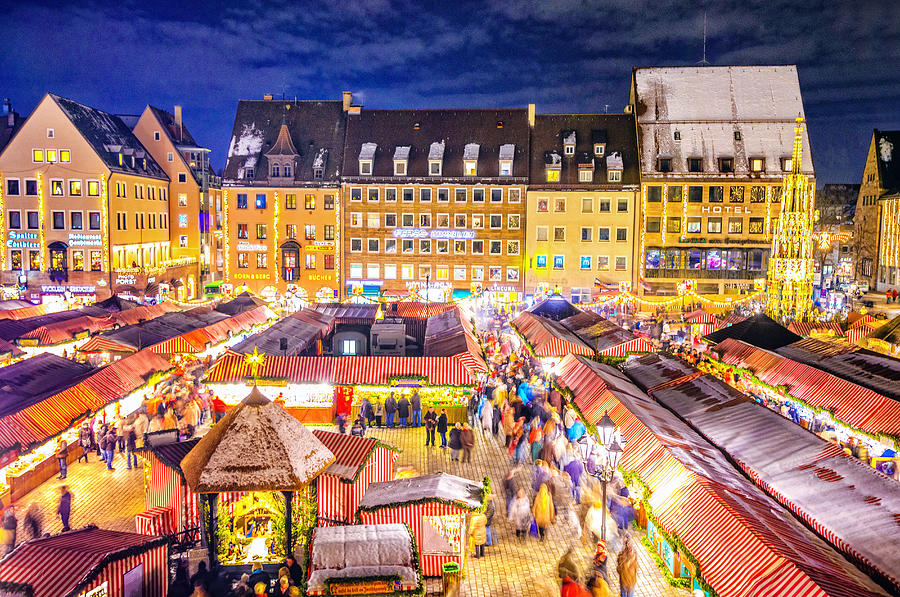 Nuremberg Christmas Market - Christkindlesmarkt Nürnberg Photograph by Juergen Sack