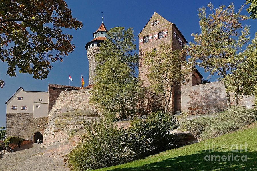 Nuremberg emperor castle Photograph by Rudi Prott