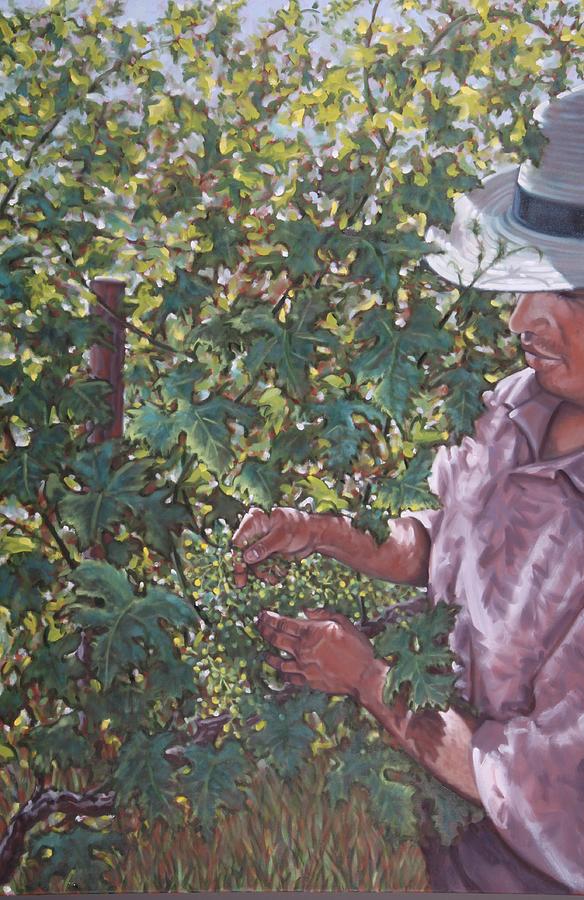 Nurturing the Vines Painting by Gary M Long