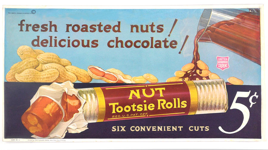 Nut Tootsie Rolls Digital Art by Woodson Savage
