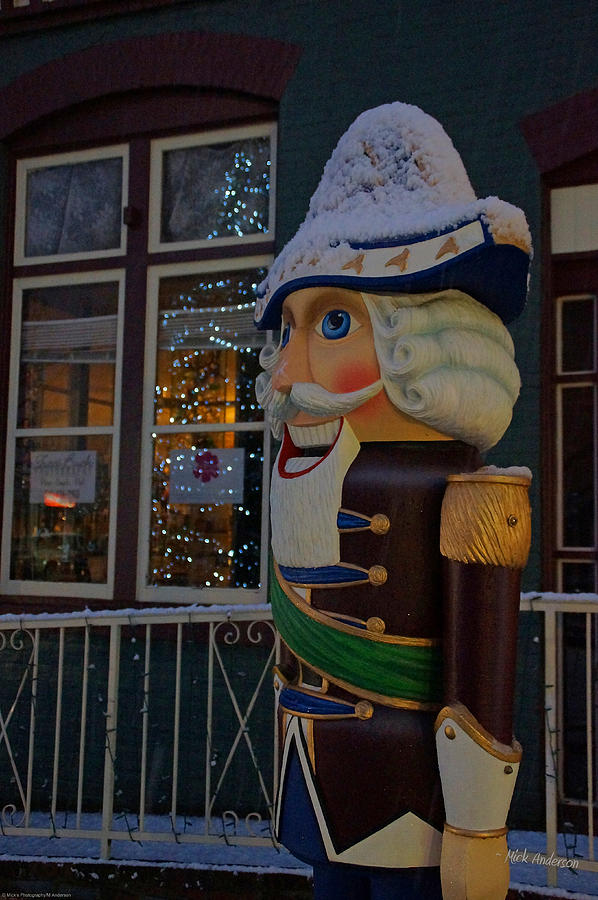 Nutcracker Statue in Downtown Grants Pass Photograph by Mick Anderson