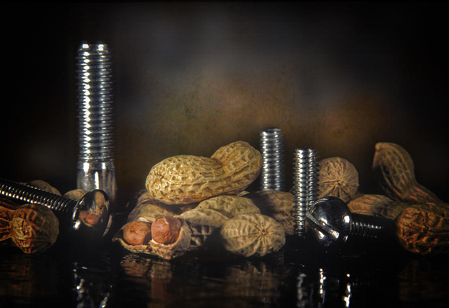 Still Life Photograph - Nuts and Bolts by David and Carol Kelly