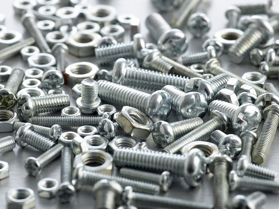 Nuts And Bolts Photograph by Science Photo Library