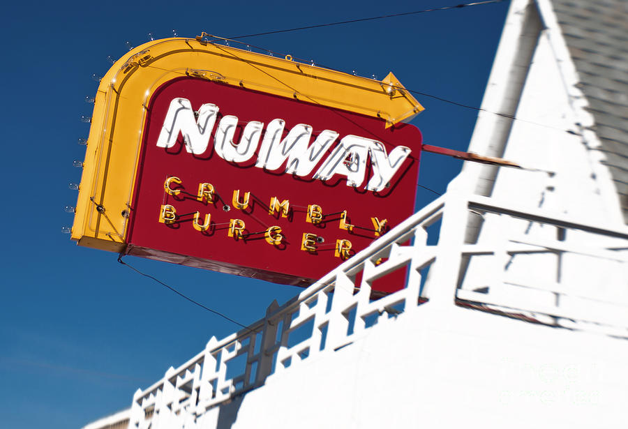 NuWAY Sign Photograph by Fred Lassmann