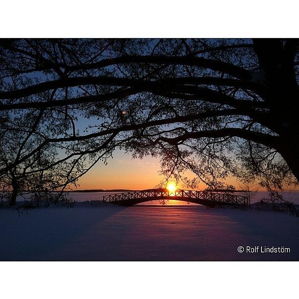 .
winter Sunrise By The Lake

this Photograph by Rolf Lindstrom