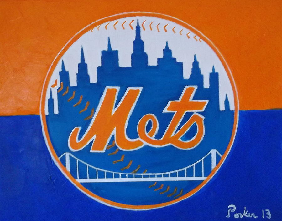 NY Mets T-Shirt by Donald Parker - Fine Art America