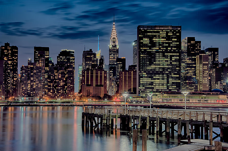 NY Skyline Photograph by Roni Chastain