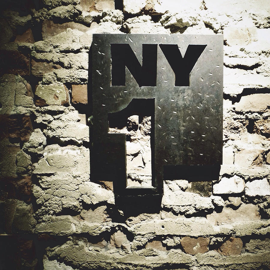 Typography Photograph - NY1 by Natasha Marco